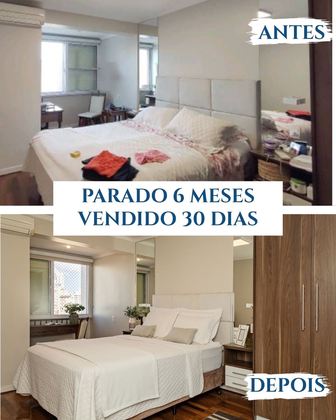 Case 3 — antes e depois